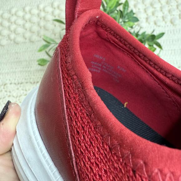 COLE HAAN Men's 8.5 M Generation GRANDSPORT Stitchlite Sneaker Shoe Red White - Picture 8 of 11